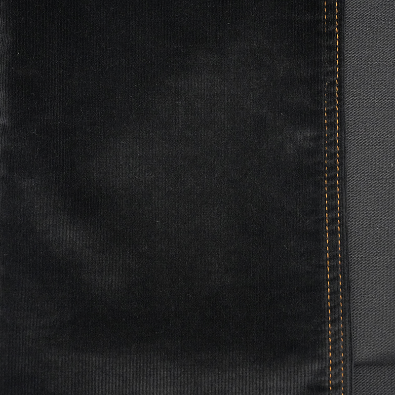 GS1161 Bumbac-12%Modal Double Corduroy Material vopsit