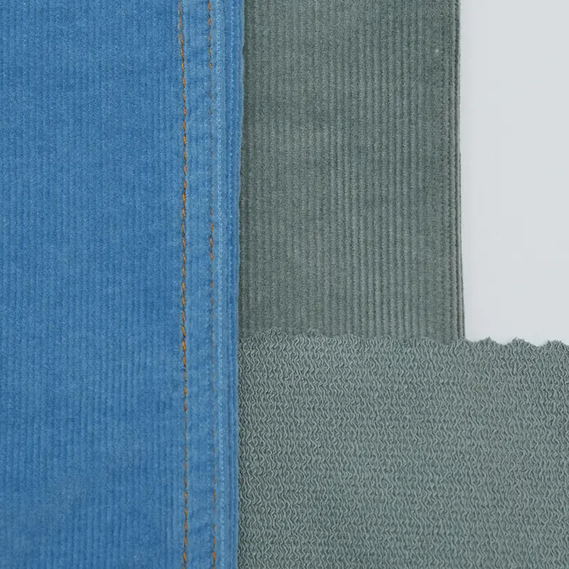 GS1338 Bumbac dublu corduroy țesătură vopsită